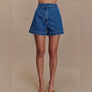 Meshki Abel Denim Shorts size Large NWOT